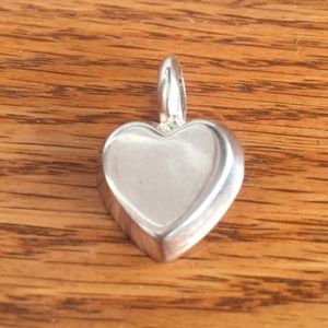 Sterling Silver heart enhancer
